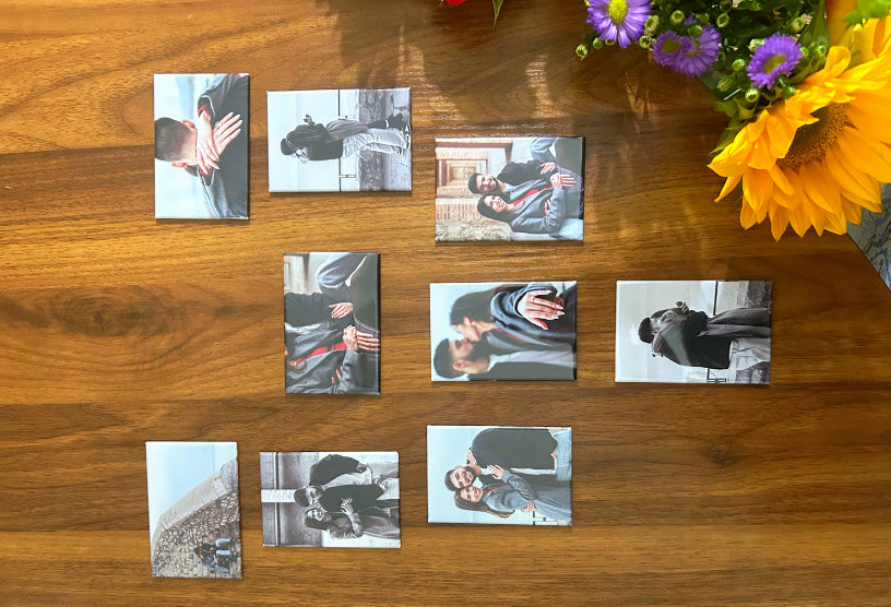 Custom Photo Magnet Rectangular 2x3” Set of 6