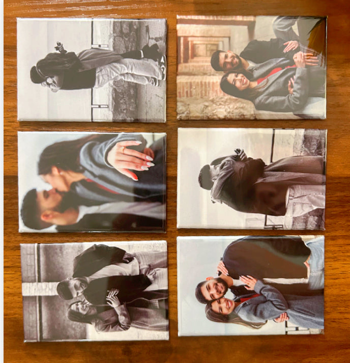 Custom Photo Magnet Rectangular 2x3” Set of 6