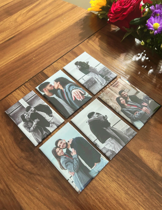 Custom Photo Magnet Rectangular 2x3” Set of 6
